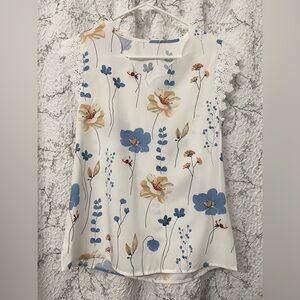 SHEIN Floral Print Blouse Size S